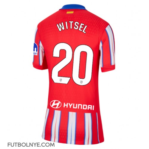 Camiseta Atletico Madrid Axel Witsel #20 Primera Equipación para mujer 2024-25 manga corta